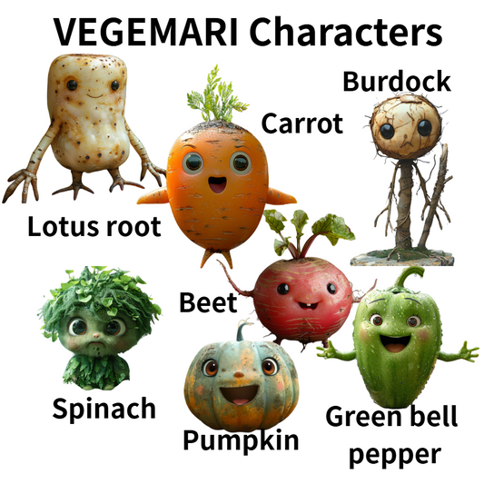 VEGEMARI Vegetable Character Product Introduction