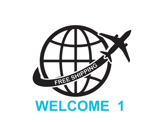 WELCOME 1 :We are offering free shipping for a limited time.