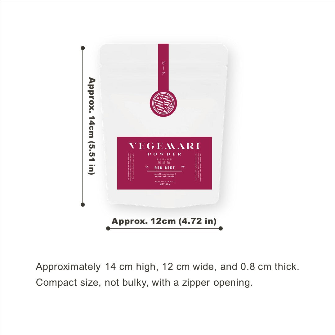 Perfect for sweets making! VEGEMARI colorful 4-color set (carrot, pumpkin, spinach, and beet)