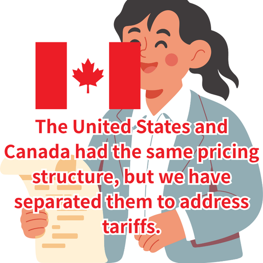 Price review for products destined for Canada